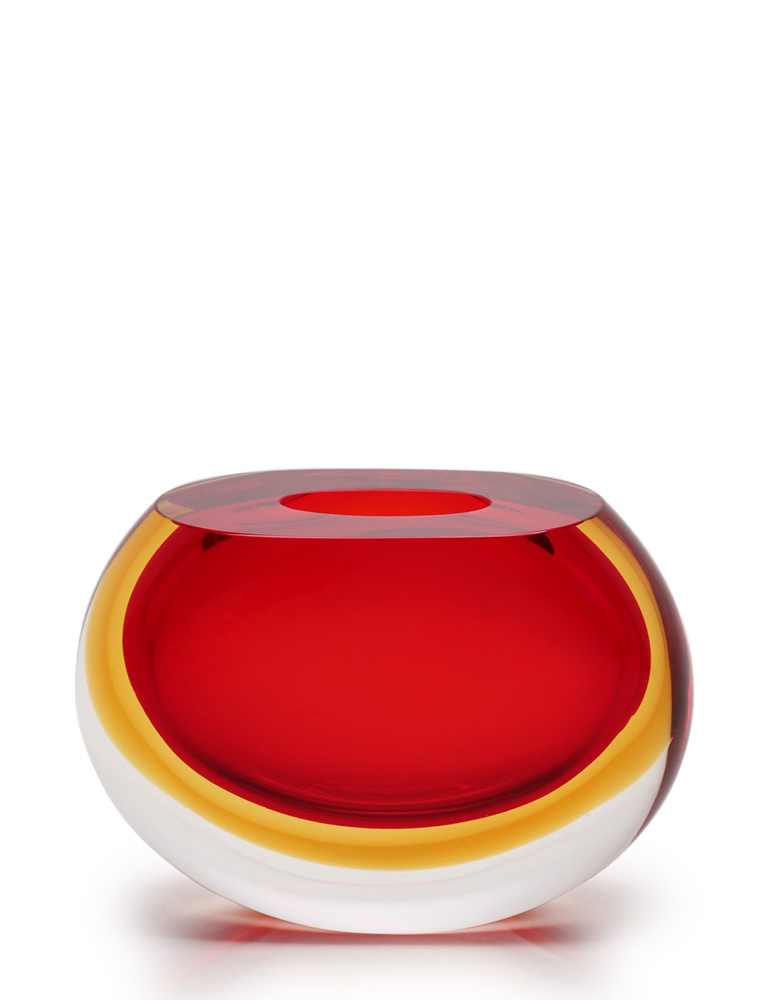 Gardeco – Vase 92 Mini – Red/Ambar